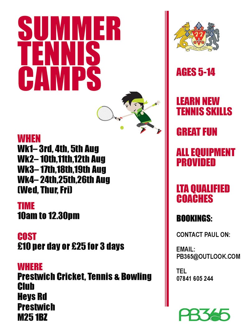 Summer Tennis Camps