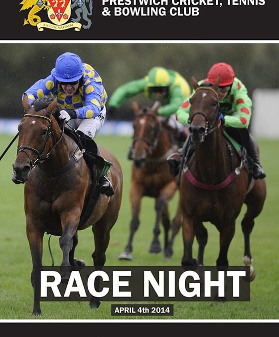 REMINDER – RACE NIGHT