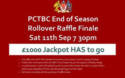 £1K Jackpot – 22 Prizes – Hot Food – Sat 11th September